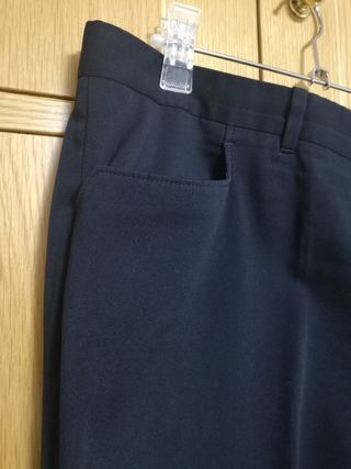 Pantalón de traje azul