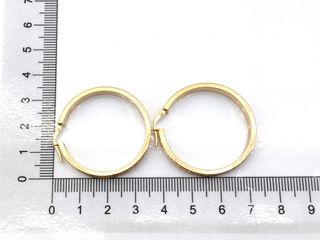 E1799346-23 Argollas Oro 18k Diseño Griego