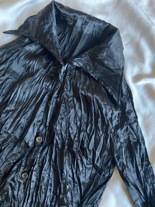 Camicia nera vintage urban coquette glam y2k