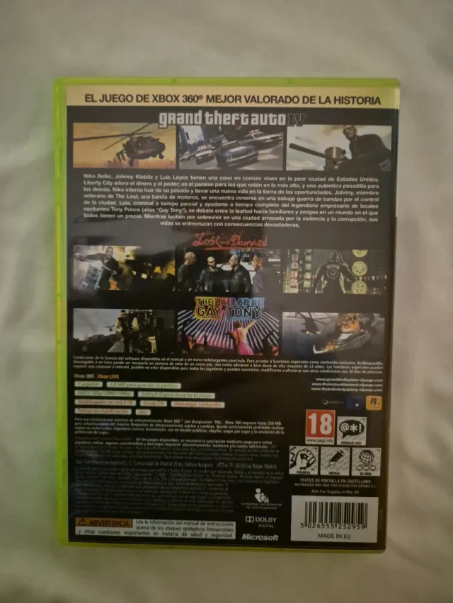 Grand Theft Auto IV & Episodes Liberty City Xbox 3