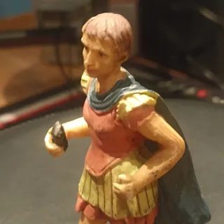 Figura Belén Resina Soldado Romano