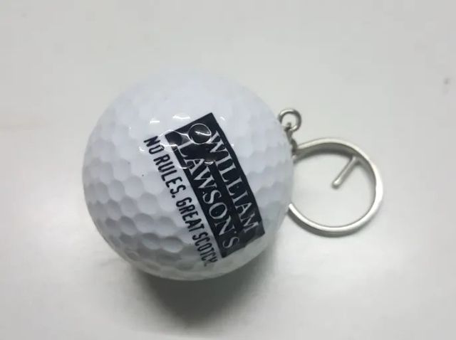 Portachiave a forma di palla da golf William Lawson's
