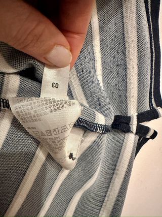 Polo Uniqlo Rayas Talla L