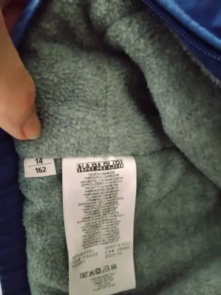 Napapijri originale Giubbino Pile 14 anni / 164 cm