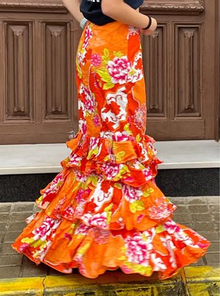 Falda de flamenca talla 3840