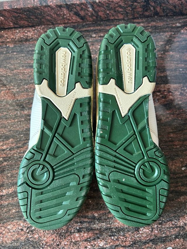 New Balance 550 Verde y Blanco