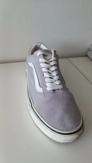 Zapatillas Vans lila ante