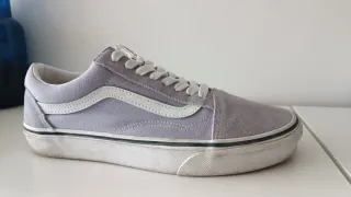 Zapatillas Vans lila ante