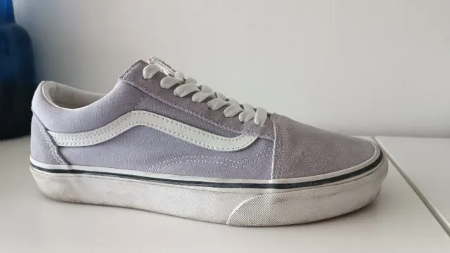 Zapatillas Vans lila ante