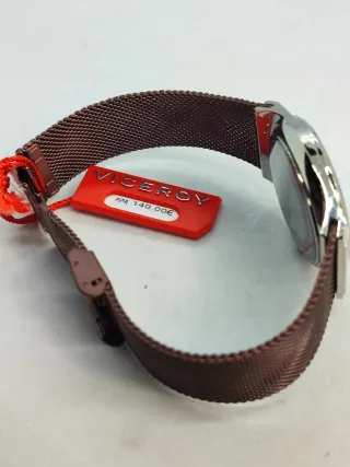 Reloj Viceroy Solar Negro y Plateado