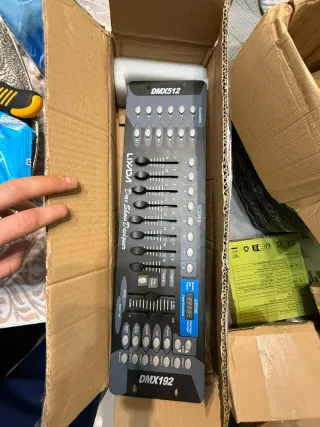 Controlador DMX Lixada DMX192