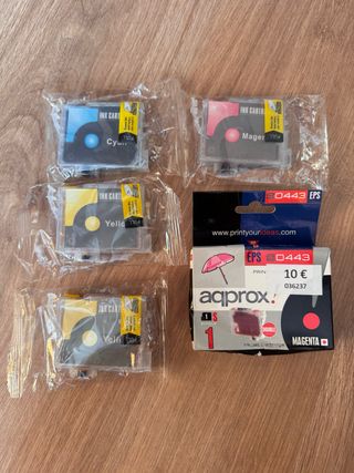 Cartuchos de tinta aqprox. para impresora
