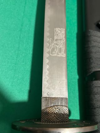 Katana Giapponese Nera