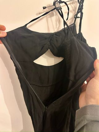 Vestido Bershka Negro Talla S