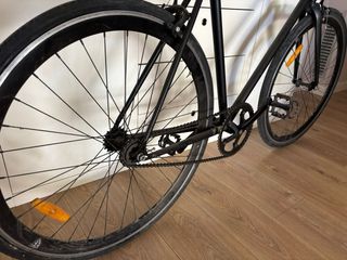 Bicicleta Fixie Decathlon Talla L Negra