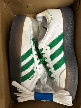 Adidas Samba Verdes y Blancas