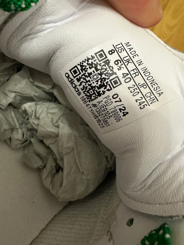 Adidas Samba Verdes y Blancas