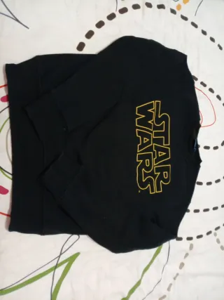 Sudadera Star Wars Hombre Negra