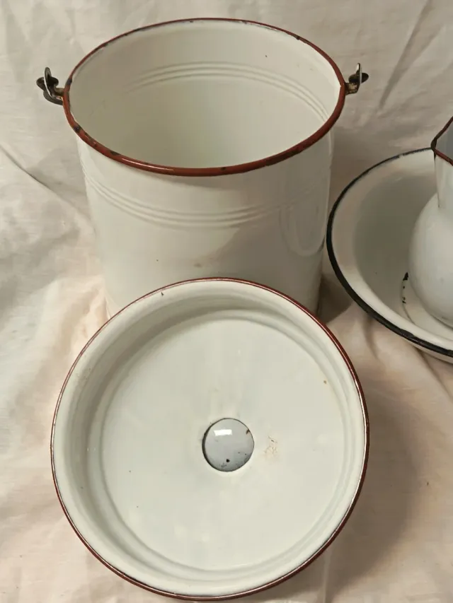 Lote 3 piezas lavabo antiguas , ver descripción