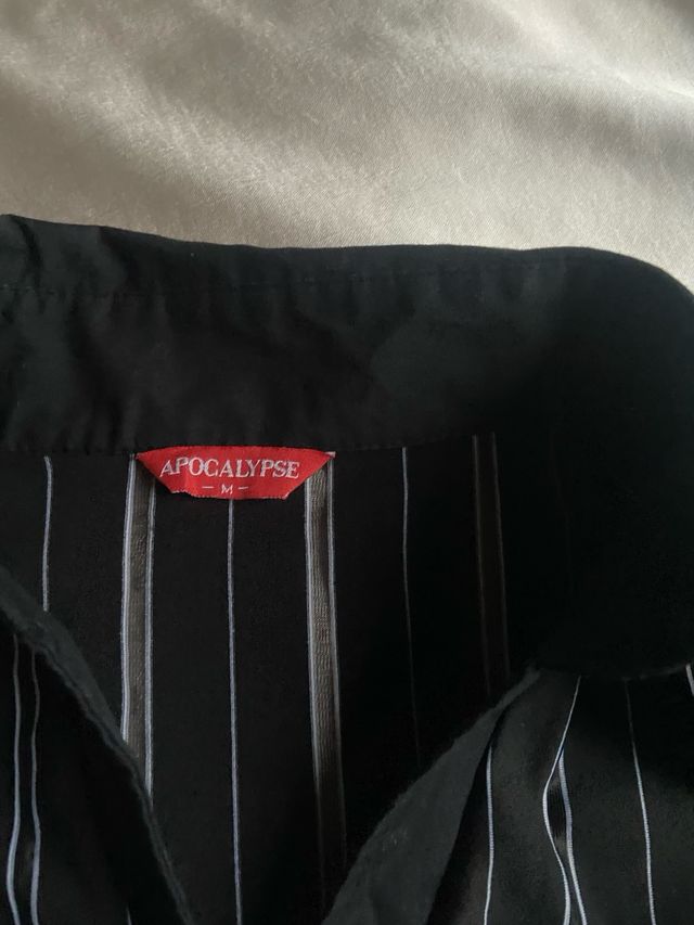 Camicia a righe Y2K Glam Urban Vintage