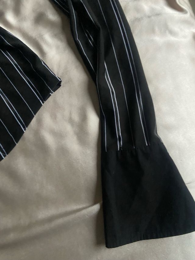 Camicia a righe Y2K Glam Urban Vintage