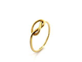 E1799346-15 Anillo Oro 18k Nudo Infinito