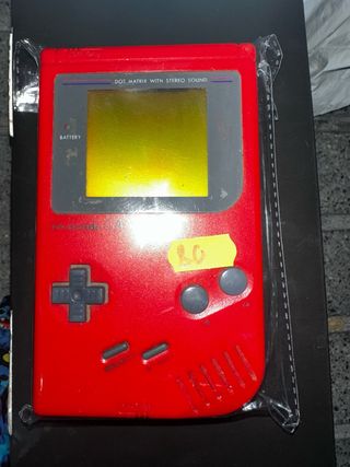 Nintendo Game Boy DMG Rojo