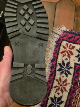 Mocassini neri donna misura 38 , platform