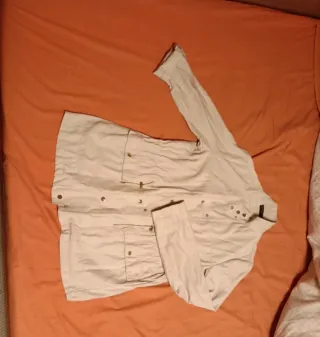 Camisa Zara Beige Talla M