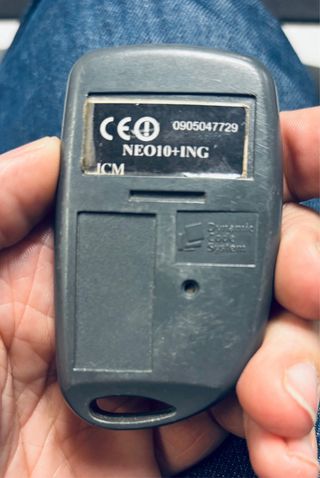 Mando garaje JCM NEO10 programable