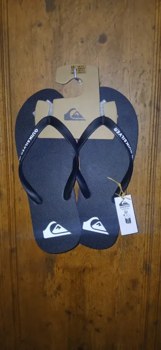 Chanclas Quiksilver Talla 42 Negras