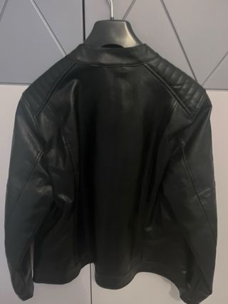 Chaqueta polipiel negra mujer Talla 42
