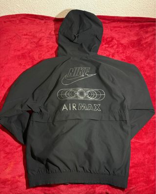 Chaqueta Nike Air Max Negra Impermeable