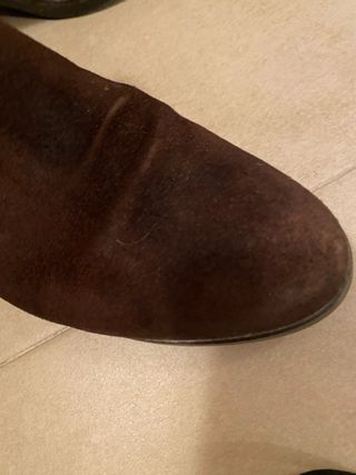 Botines ante chocolate Talla 38