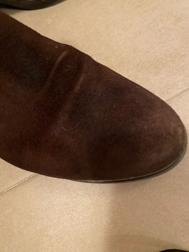 Botines ante chocolate Talla 38