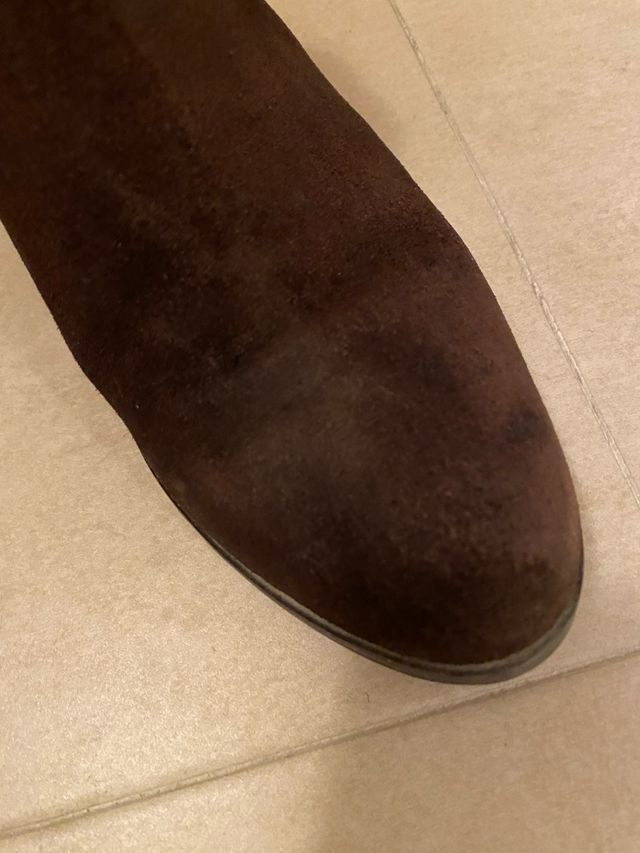 Botines ante chocolate Talla 38