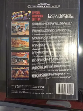 Street Fighter II Special Champion Megadrive