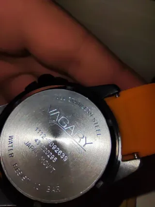 Orologio Vagary by Citizen Nero Arancione