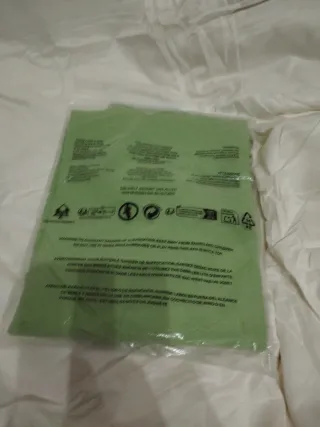 Camisa verde talla L