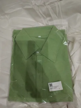 Camisa verde talla L