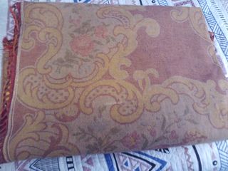 colcha alfombra de terciopelo, religiosa, también