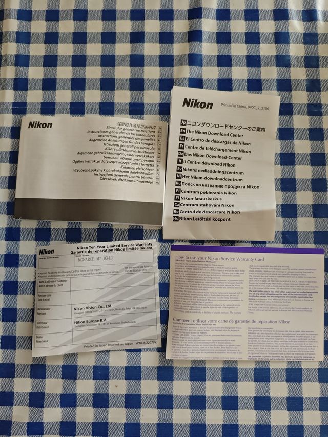 Binocolo Nikon Monarch M7 8x42