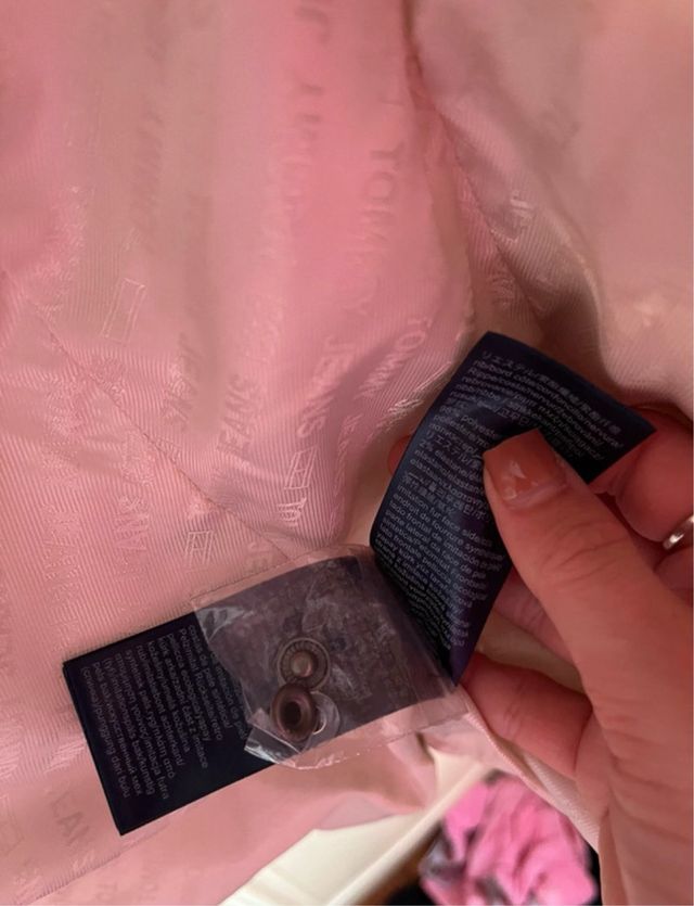 Giacca Tommy Hilfiger Beige con Cappuccio