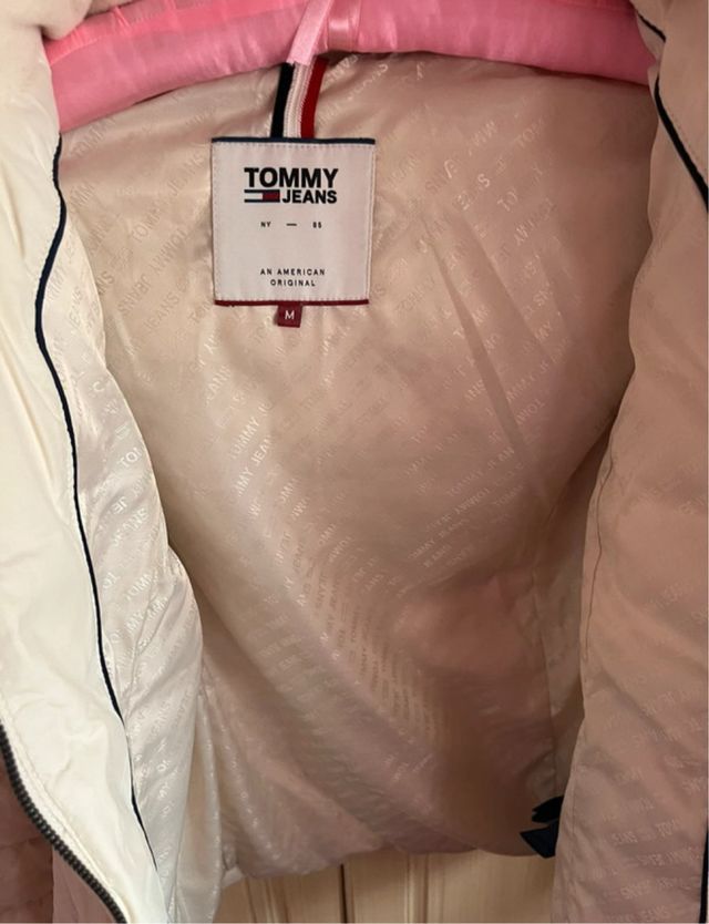 Giacca Tommy Hilfiger Beige con Cappuccio