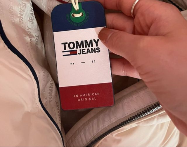 Giacca Tommy Hilfiger Beige con Cappuccio