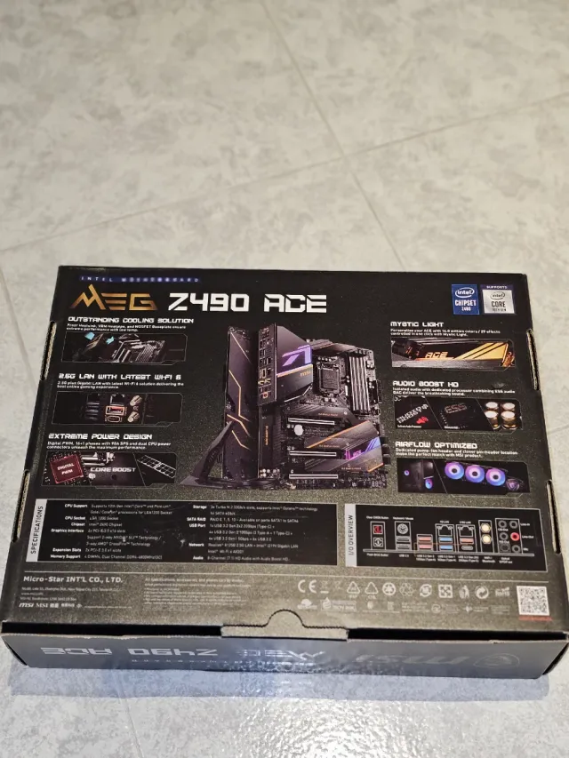 Placa Base MSI MEG Z490 ACE