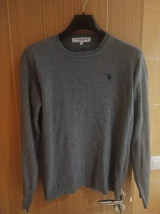 Jersey U.S. Polo Assn. Gris