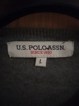 Jersey U.S. Polo Assn. Gris
