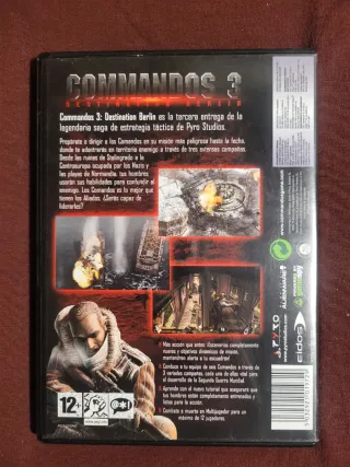 Commandos 3: Destination Berlin. PC. Colección.