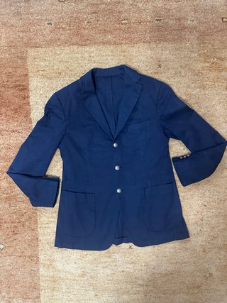 Blazer Burberry Uomo Blu